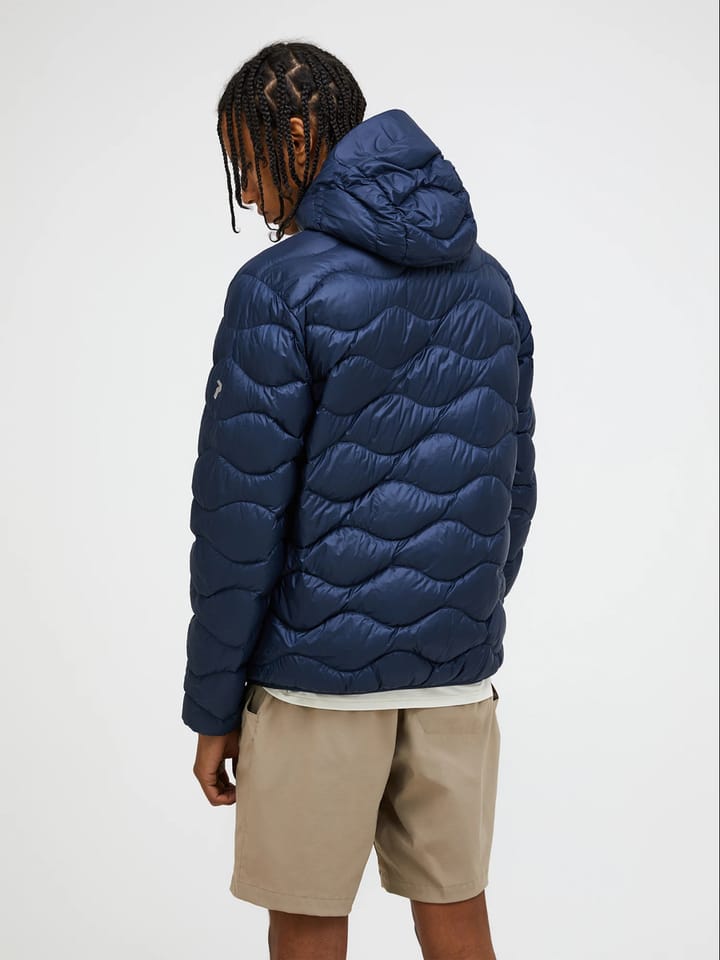 Peak Performance M Helium Down Hood Jacket Blue Shadow Peak Performance