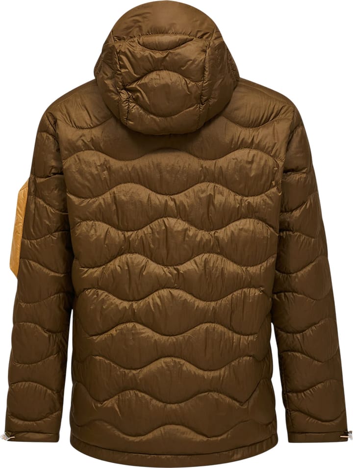 Peak Performance M Helium Utility Down Hood Meadow Moss/sierra Sand/ Peak Performance