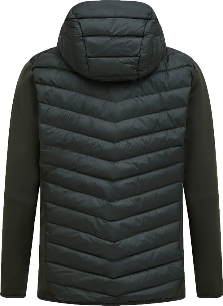 Peak Performance Men's Frost Down Hybrid Hood Olive Extreme Peak Performance
