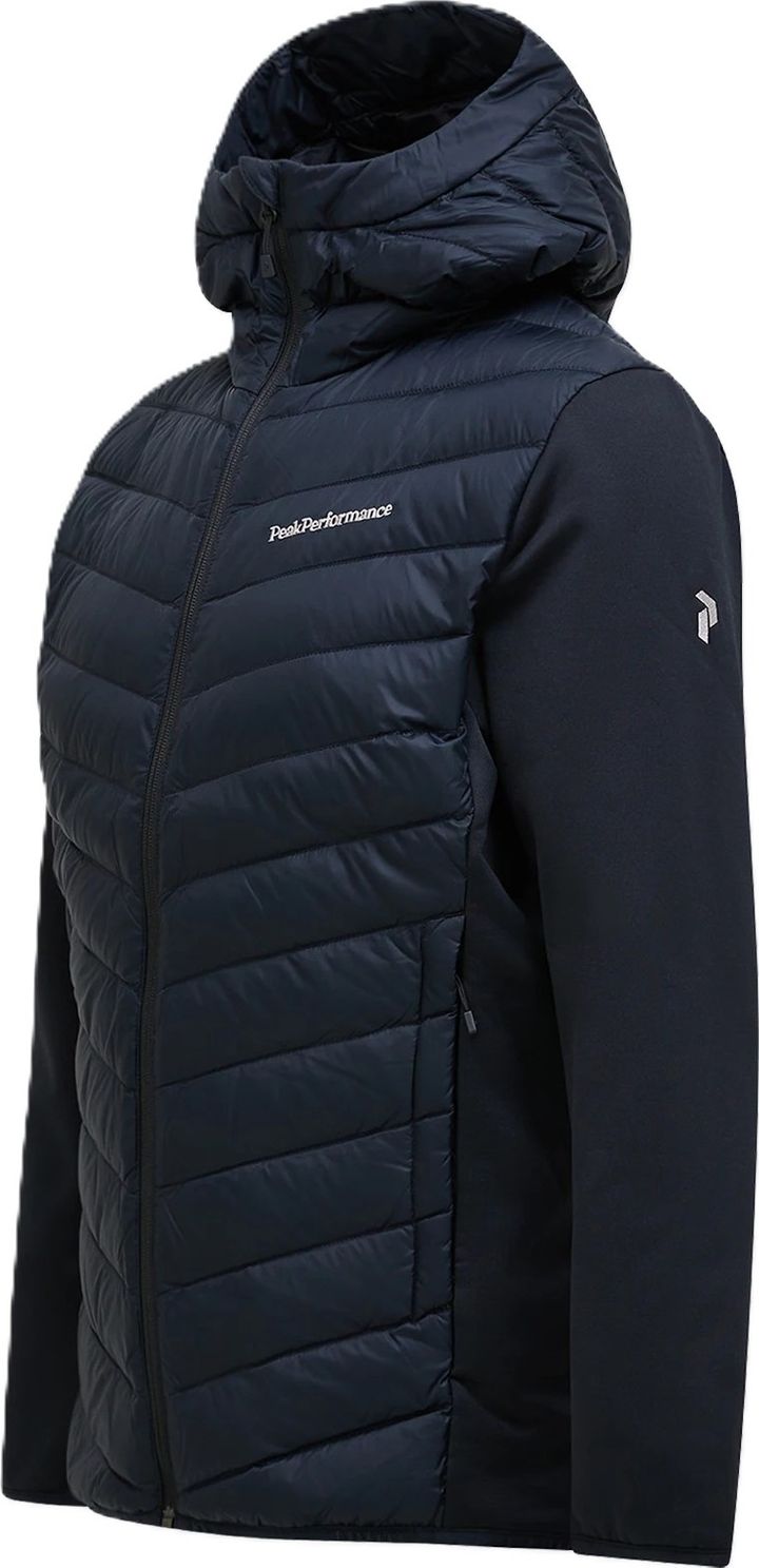 Peak Performance Men's Frost Down Hybrid Hood Black Peak Performance Peak Performance Men's Frost Down Hybrid Hood Black Peak Performance