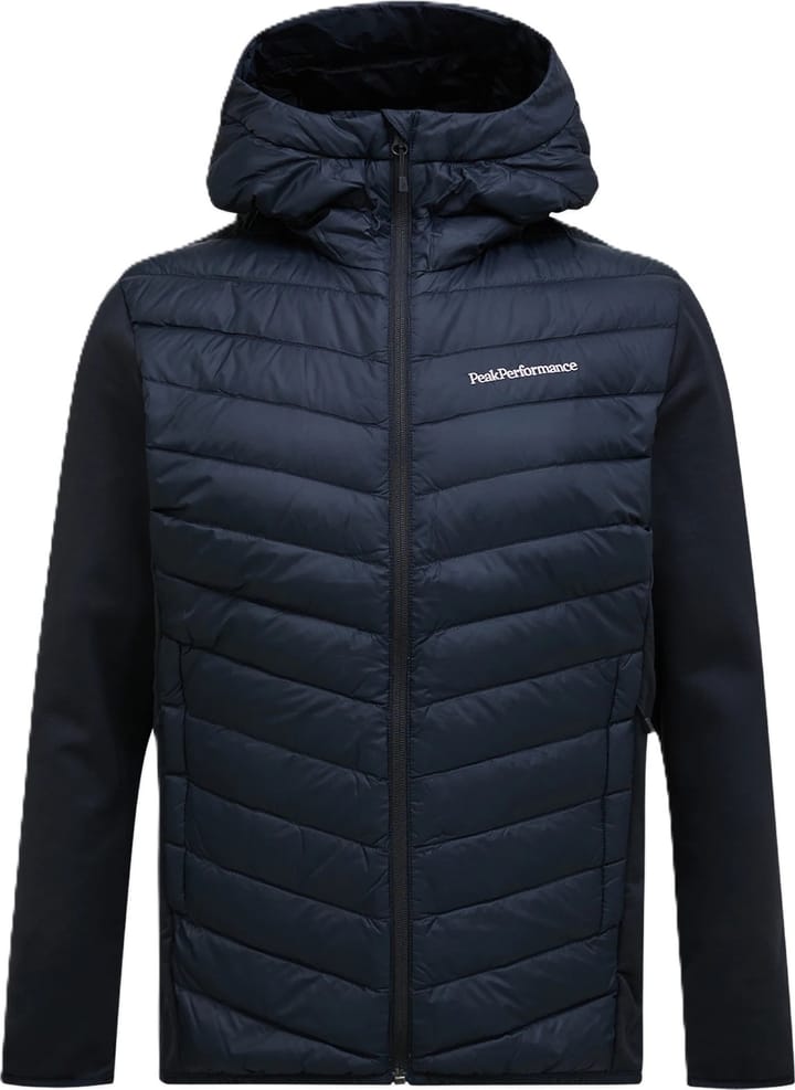 Peak Performance Men's Frost Down Hybrid Hood Black Peak Performance Peak Performance Men's Frost Down Hybrid Hood Black Peak Performance