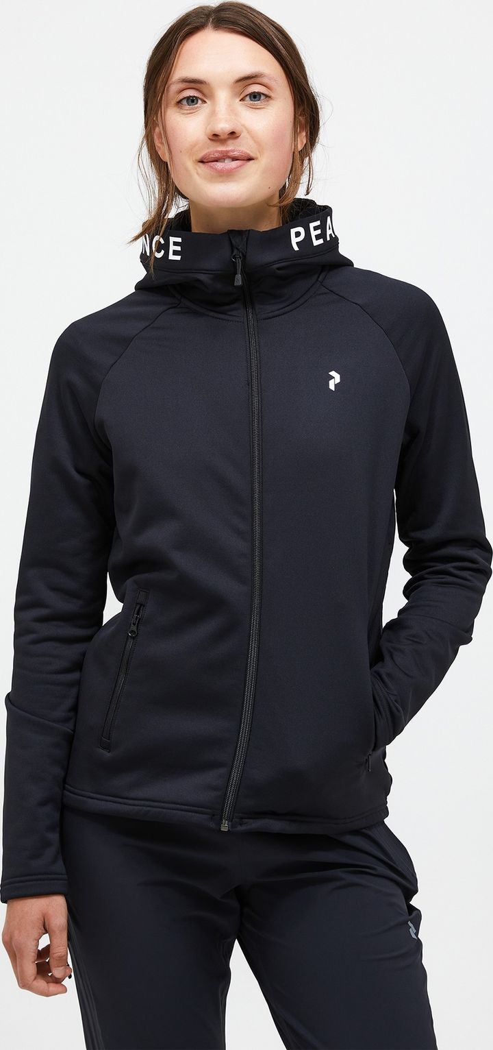 Peak Performance Women's Rider Zip Hood Black/Black Peak Performance Peak Performance Women's Rider Zip Hood Black/Black Peak Performance
