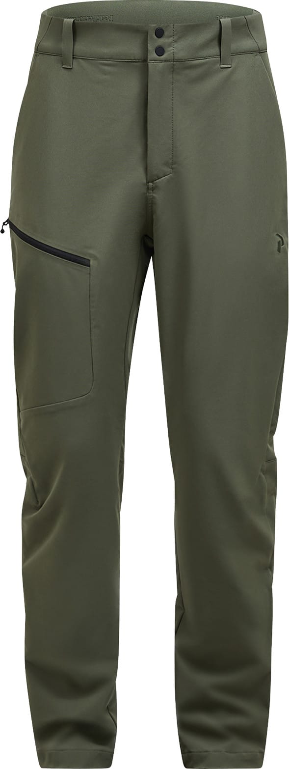 Peak Performance Men's Scale Softshell Pants Pine Needle Peak Performance