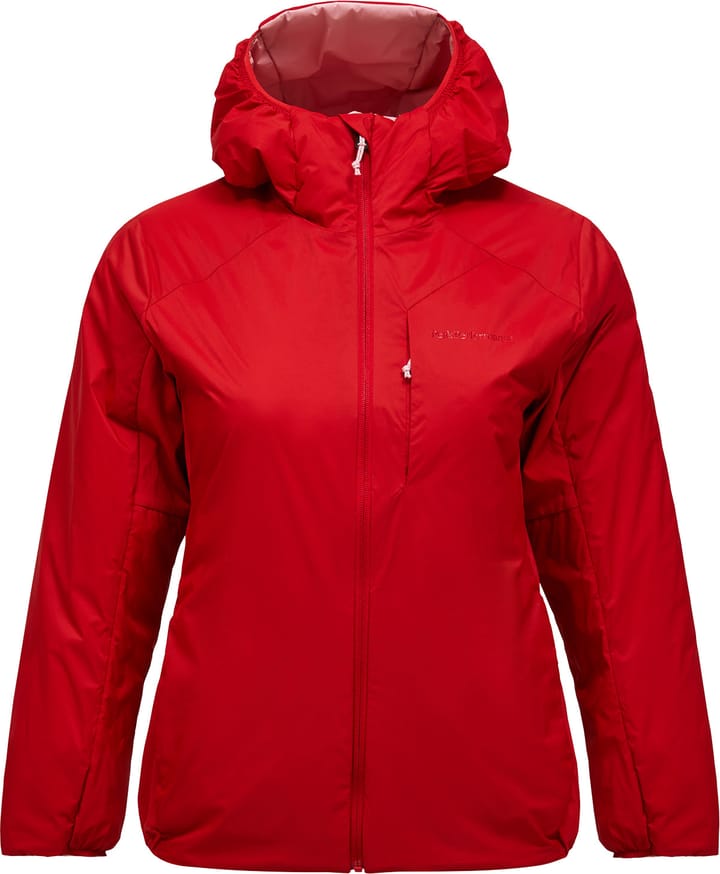 Peak Performance Women's Freelight Reversible Hood Red Pompeian Peak Performance