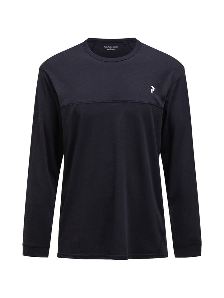Peak Performance M Trail Wool Blend Ls Black Peak Performance