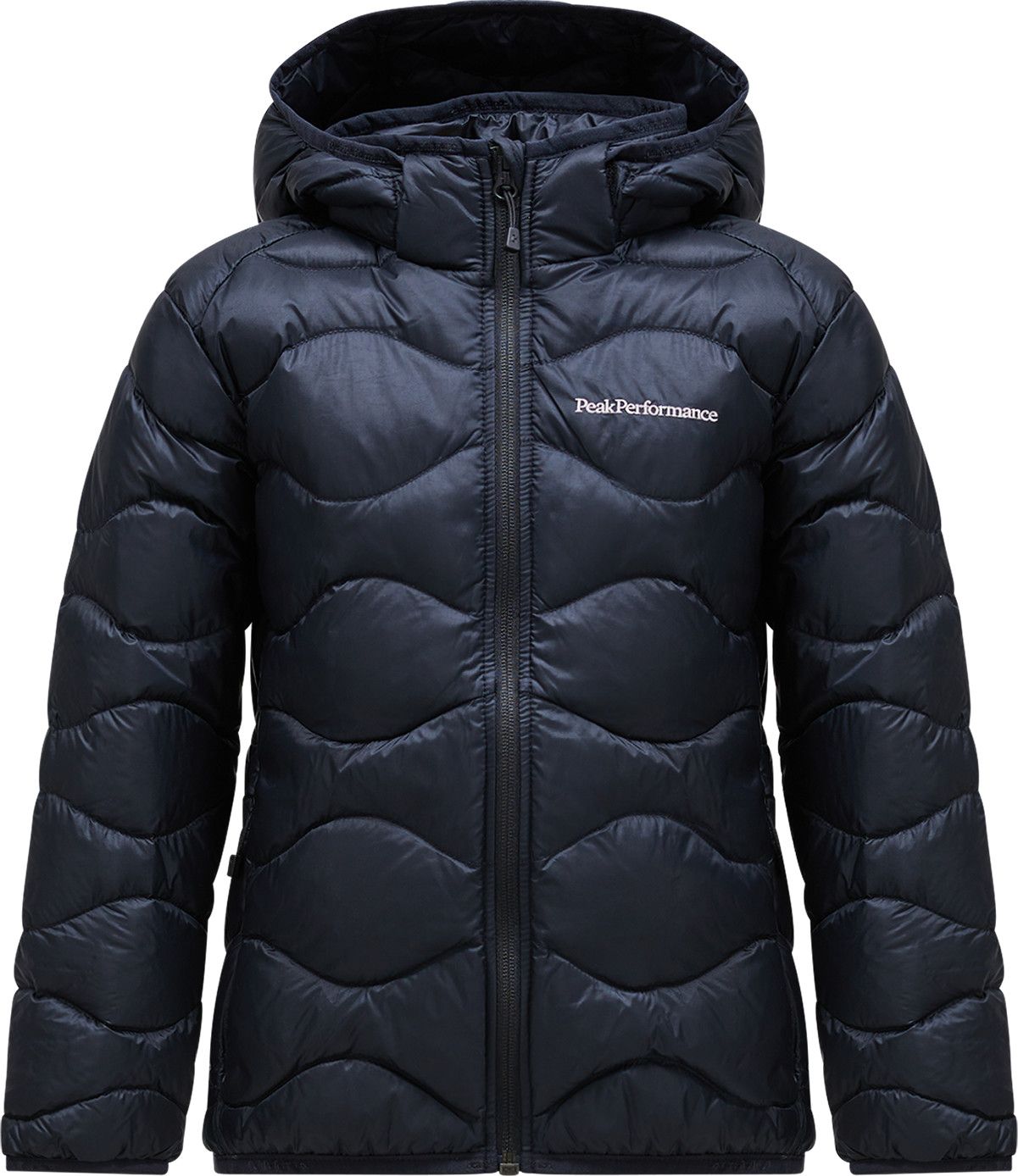 Peak Performance Juniors' Helium Down Hood Jacket Black