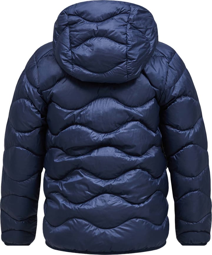 Peak Performance Juniors' Helium Down Hood Jacket Blue Shadow Peak Performance