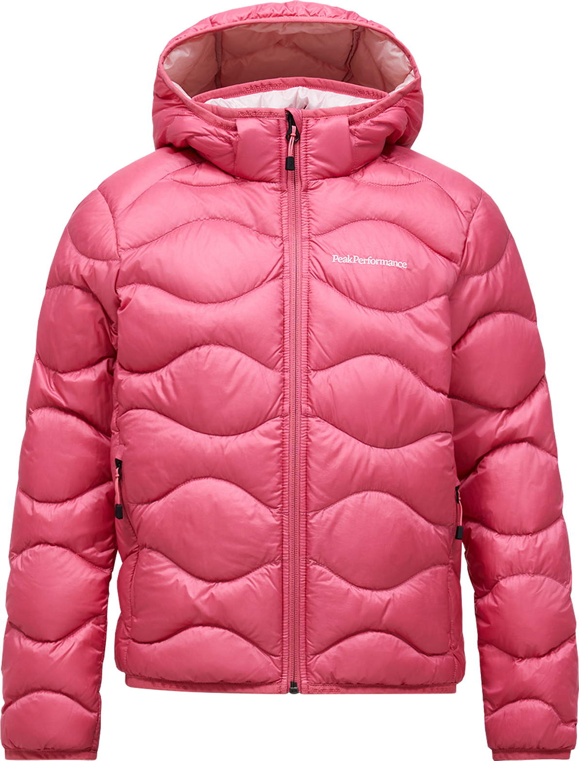 Peak Performance Juniors' Helium Down Hood Jacket Mountain Blush/Frosted Blossom