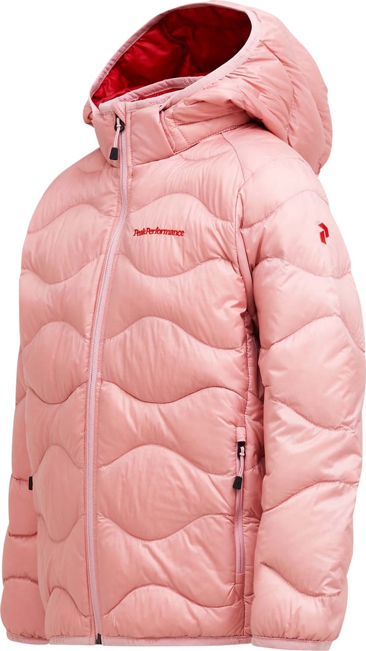Peak Performance Juniors' Helium Down Hood Jacket Warm Blush Peak Performance