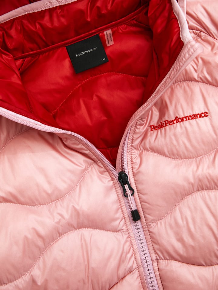 Peak Performance Juniors' Helium Down Hood Jacket Warm Blush Peak Performance