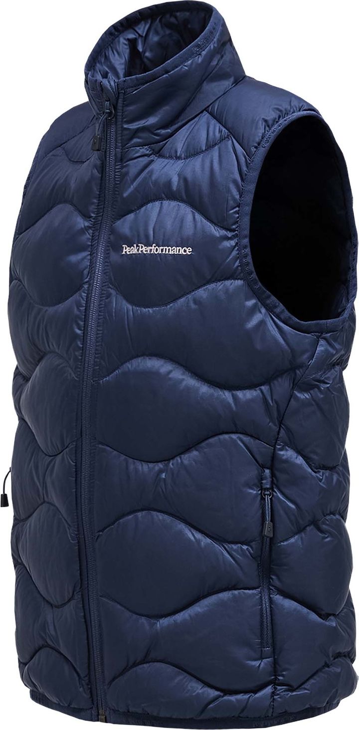 Peak Performance Juniors' Helium Down Vest Blue Shadow Peak Performance