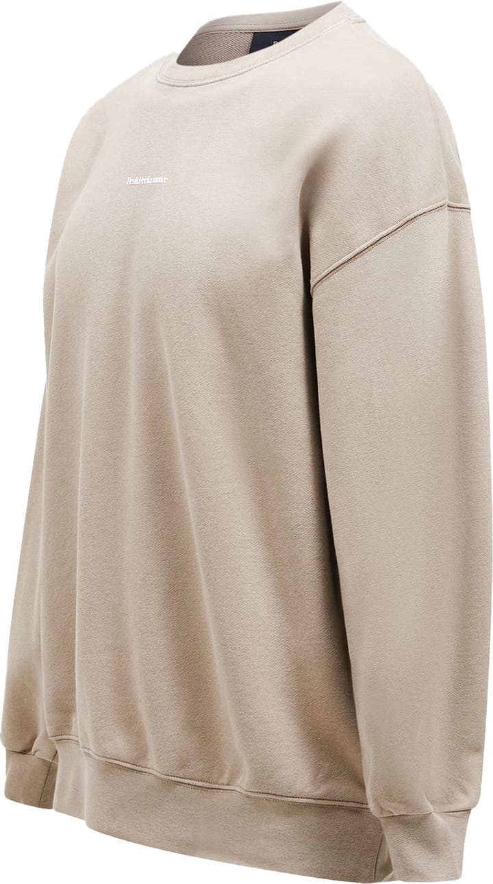Peak Performance Men's Original Terry Crew Avid Beige Peak Performance