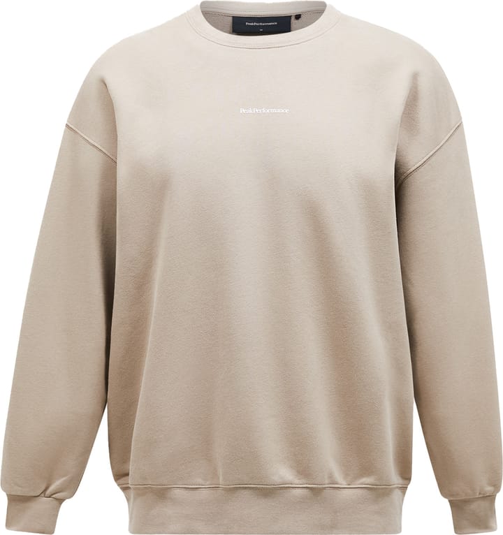 Peak Performance Men's Original Terry Crew Avid Beige Peak Performance