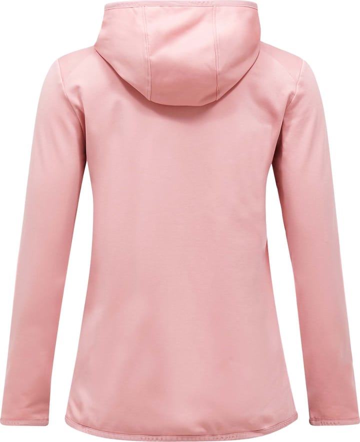 Peak Performance Women's Light Zip Hood Warm Blush Peak Performance