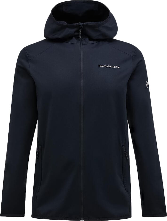 Peak Performance Men's Light Zip Hood Black Peak Performance
