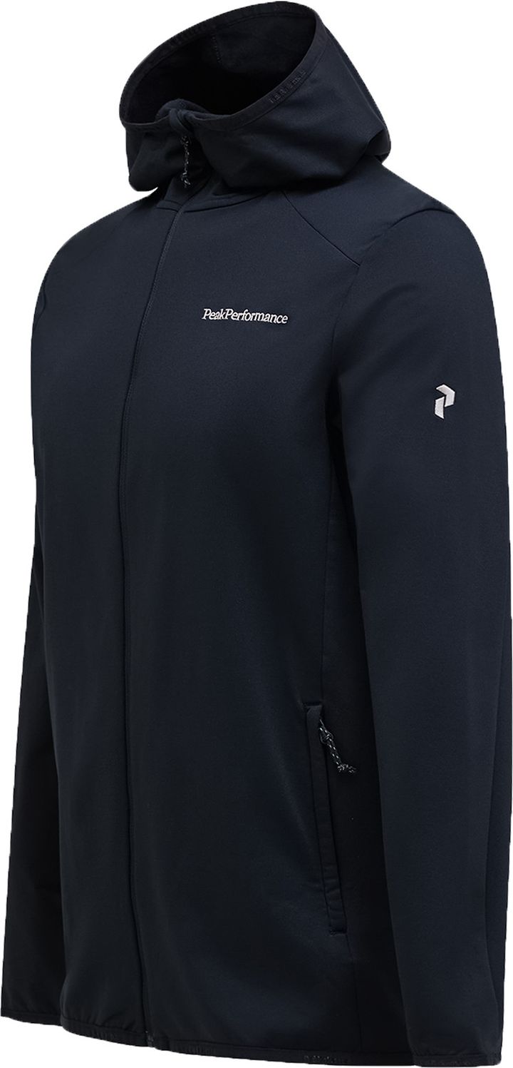 Peak Performance Men's Light Zip Hood Black Peak Performance