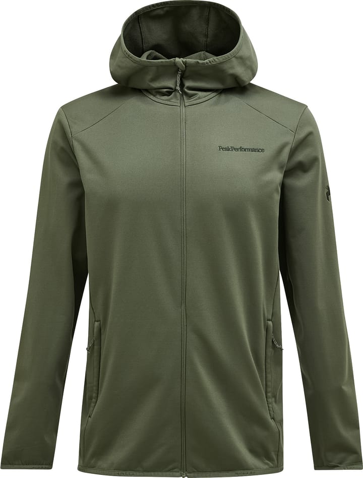 Peak Performance Men's Light Zip Hood Pine Needle Peak Performance