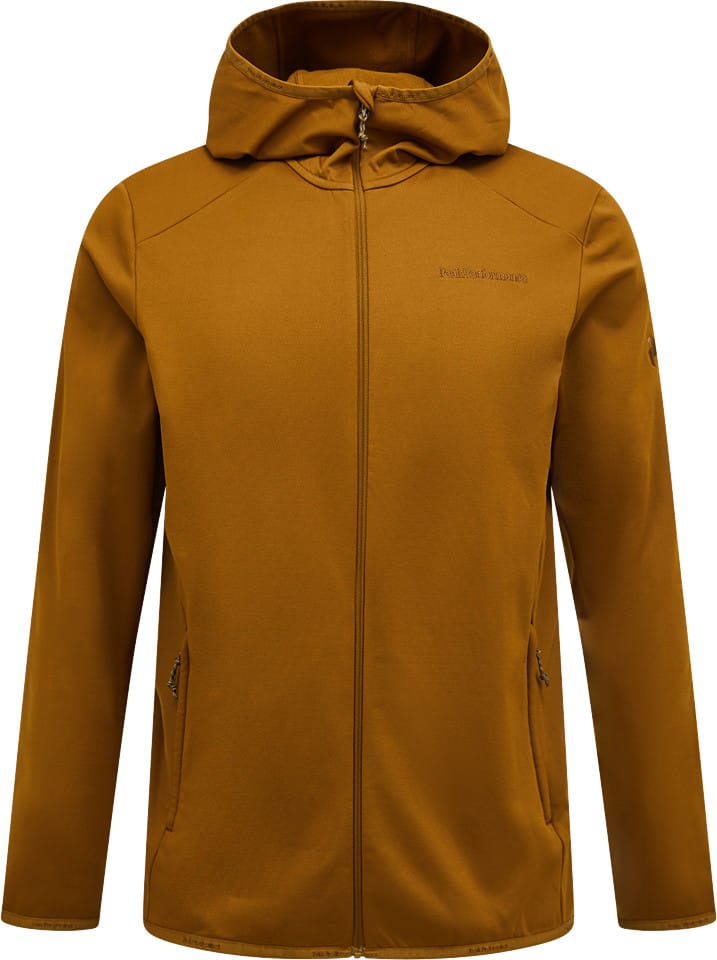 Peak Performance Men's Light Zip Hood Earthy Summit