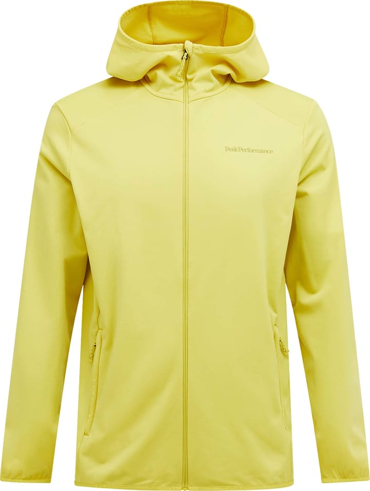 Peak Performance Men's Light Zip Hood Canary Lime Peak Performance