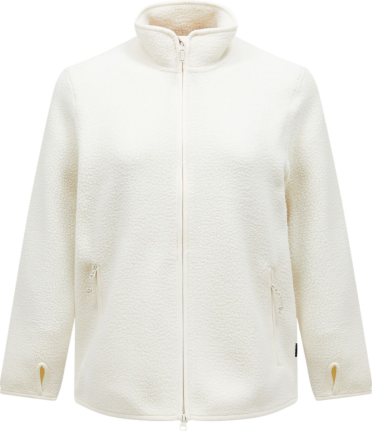 Peak Performance Women's Pile Zip Jacket Vintage White