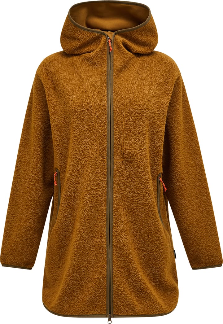 Peak Performance Women's Pile Long Zip Earthy Summit Peak Performance Peak Performance Women's Pile Long Zip Earthy Summit Peak Performance