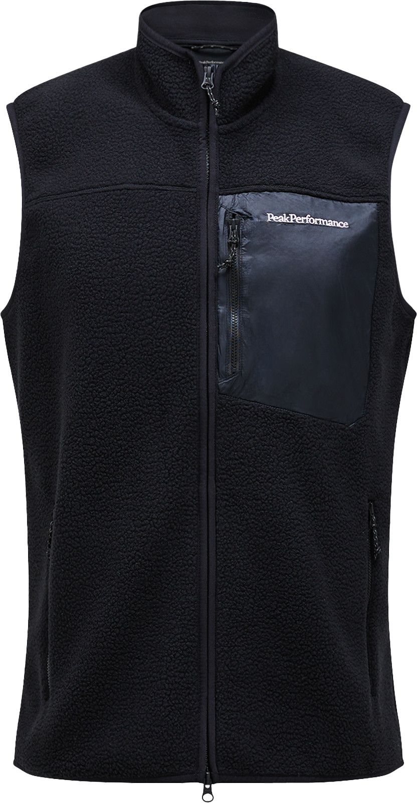 Peak Performance Men's Pile Vest Black