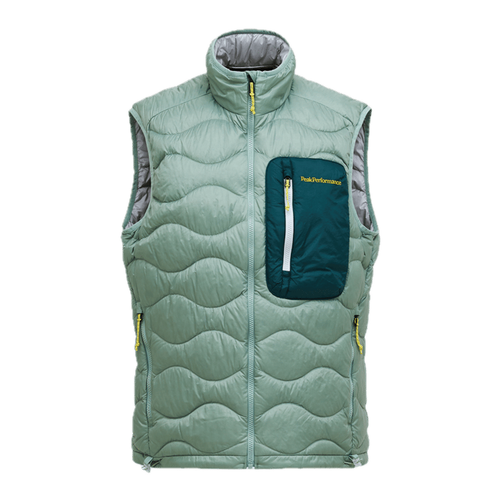 Peak Performance M Helium Utility Down Vest Green Valley Peak Performance