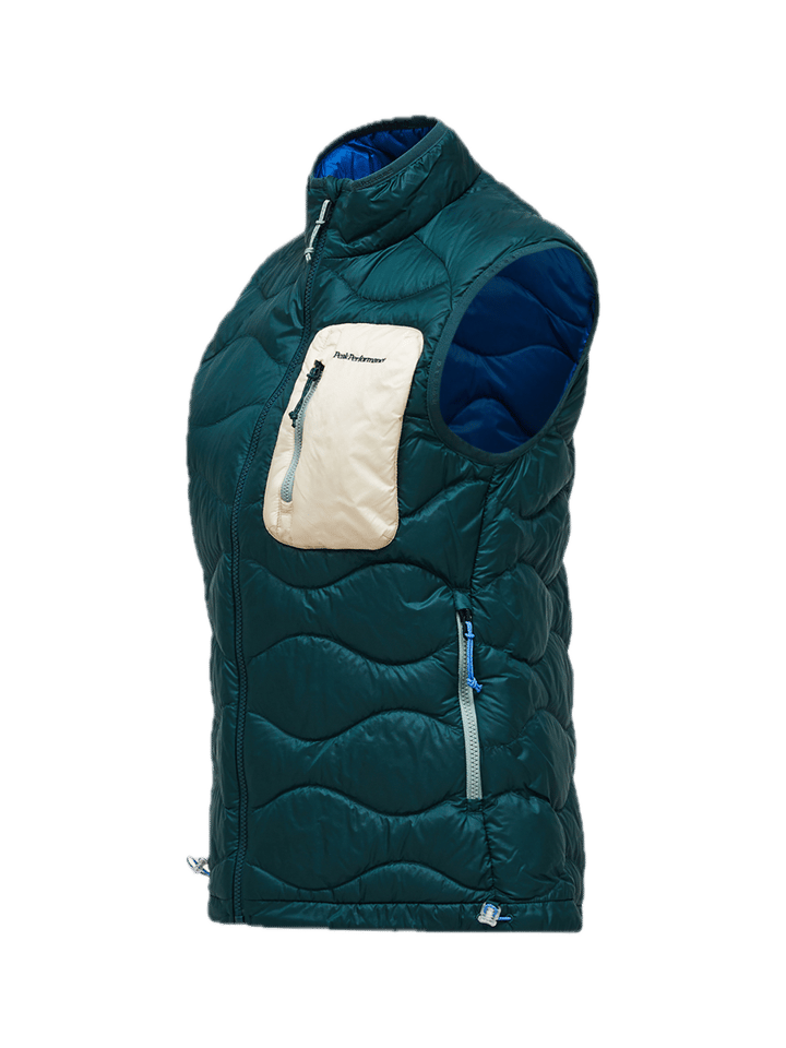 Peak Performance W Helium Utility Down Vest Ponderosa Pine Peak Performance