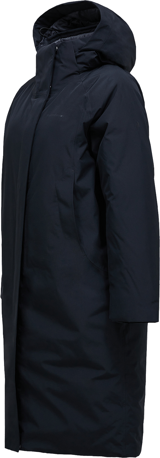 Peak Performance Women's Treeline HIPE 2L Down Shell Parka Black Peak Performance