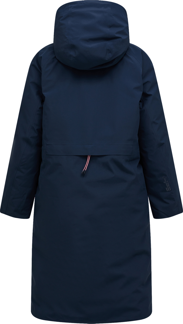 Peak Performance Women's Treeline HIPE 2L Down Shell Parka Blue Shadow/frosted Blossom/ Peak Performance