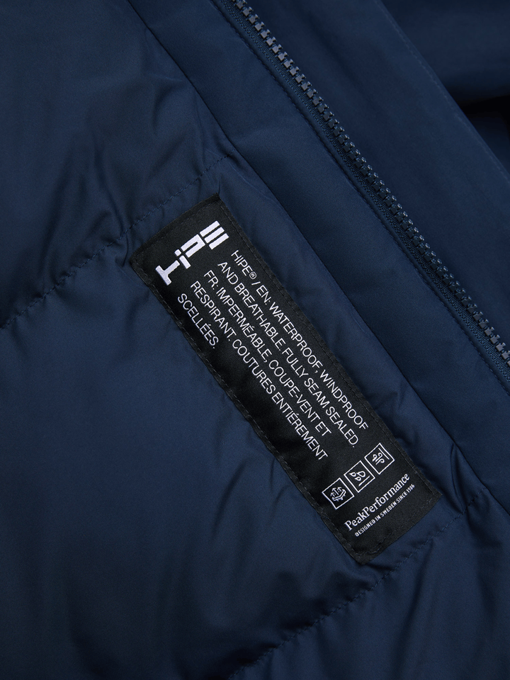 Peak Performance Men´s Treeline Down Parka Blue Shadow Peak Performance