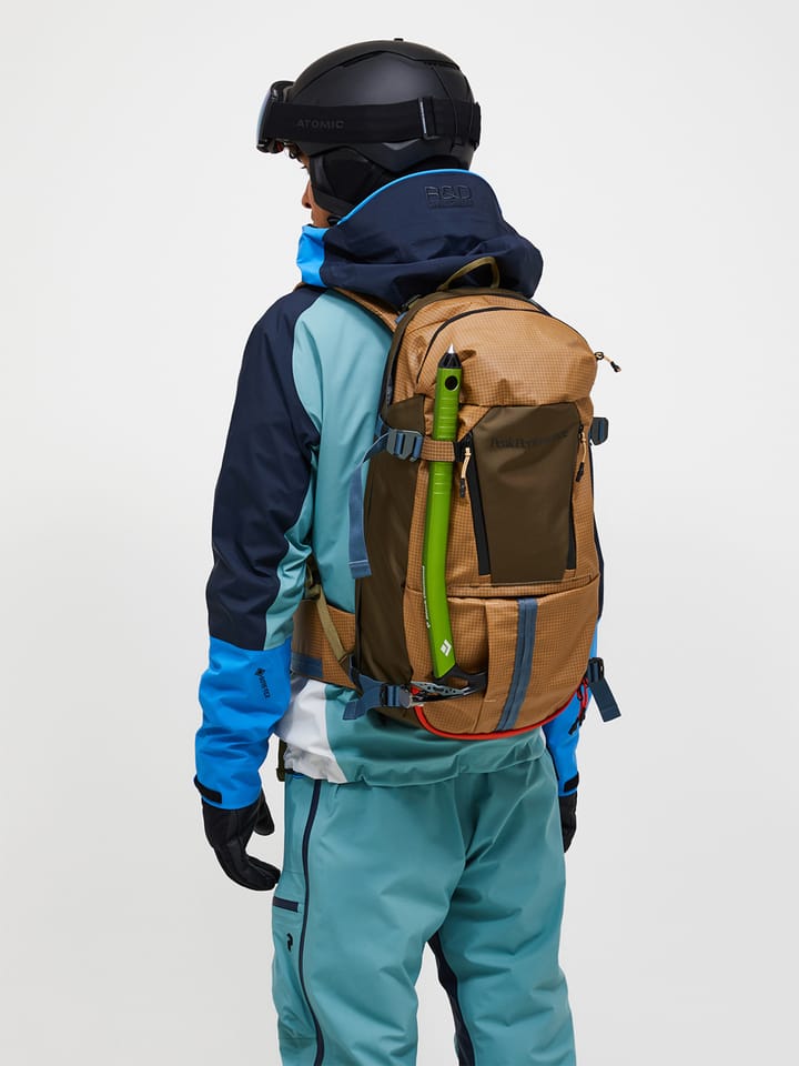 Peak Performance Vertical Ski Backpack 25l Sierra Sand/meadow Moss/ Peak Performance