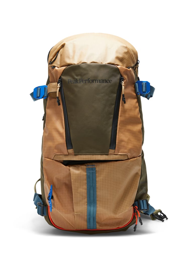 Peak Performance Vertical Ski Backpack 25l Sierra Sand/meadow Moss/ Peak Performance