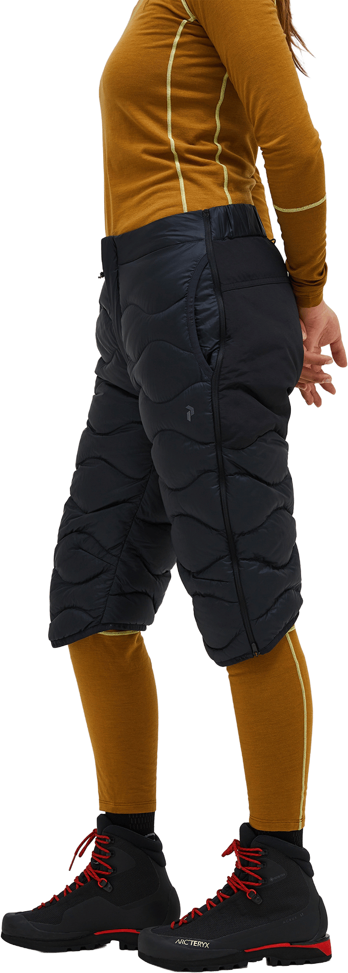 Peak Performance Women´s Helium Down Shorts Black Peak Performance