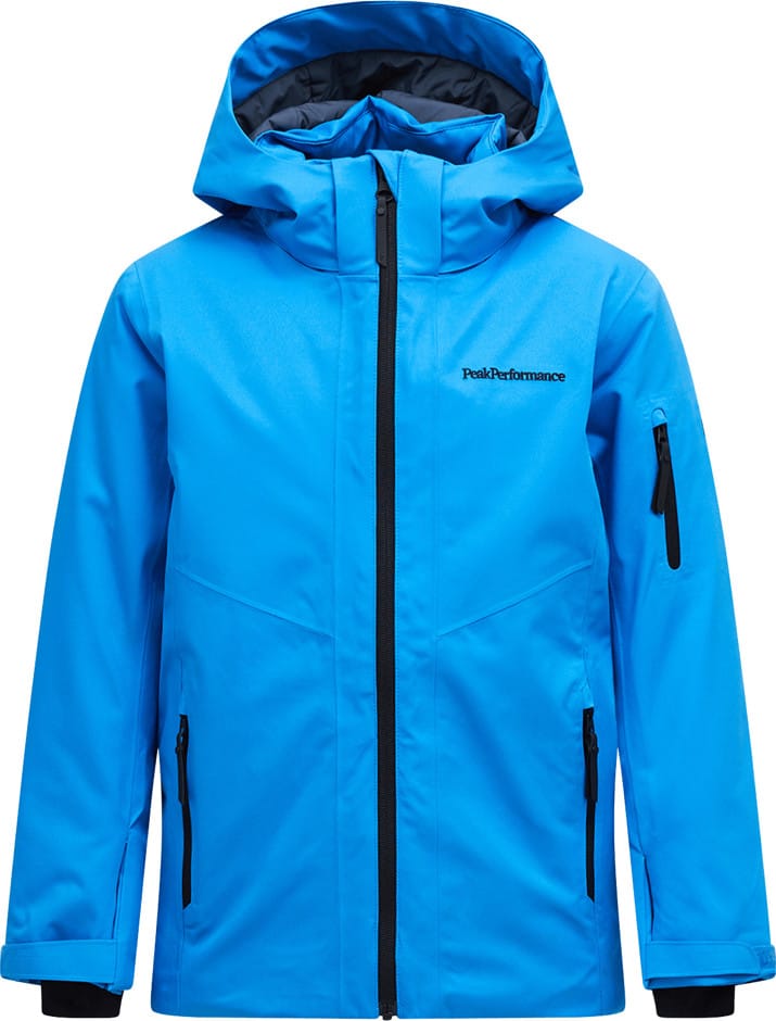 Peak Performance Junior Maroon Insulated Jacket Azure Ascent Peak Performance