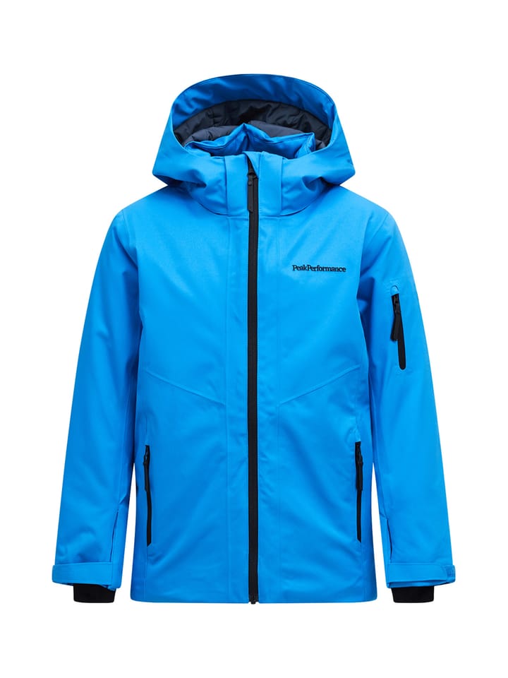 Peak Performance Junior Maroon Insulated Jacket Azure Ascent Peak Performance