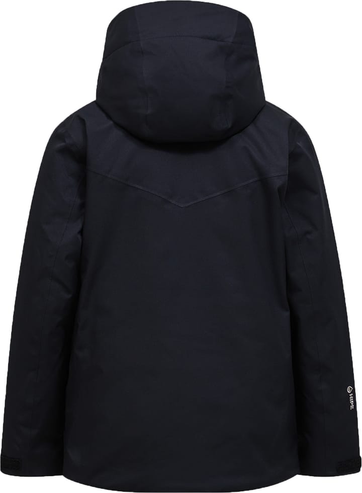 Peak Performance Junior Maroon Insulated Jacket Black Peak Performance