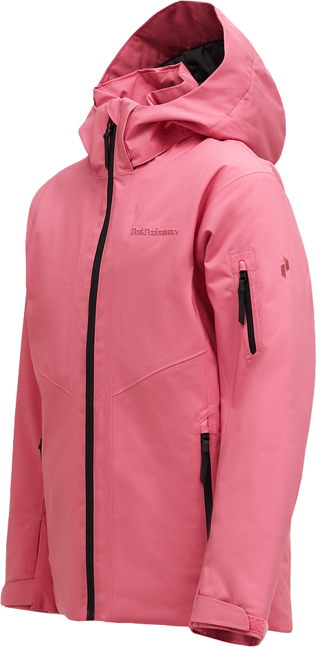 Peak Performance Junior´s Maroon Insulated Jacket Mountain Blush Peak Performance