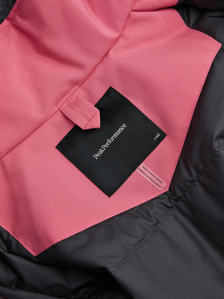 Peak Performance Junior´s Maroon Insulated Jacket Mountain Blush Peak Performance