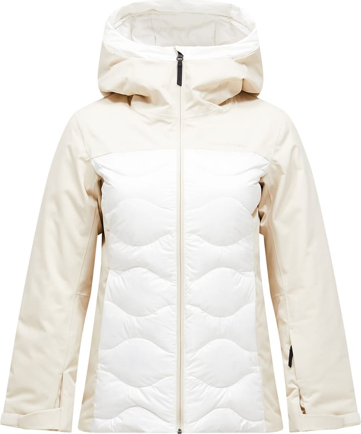 Peak Performance Women's Silverchute Helium Jacket Sand Fog/vintage White/ Peak Performance