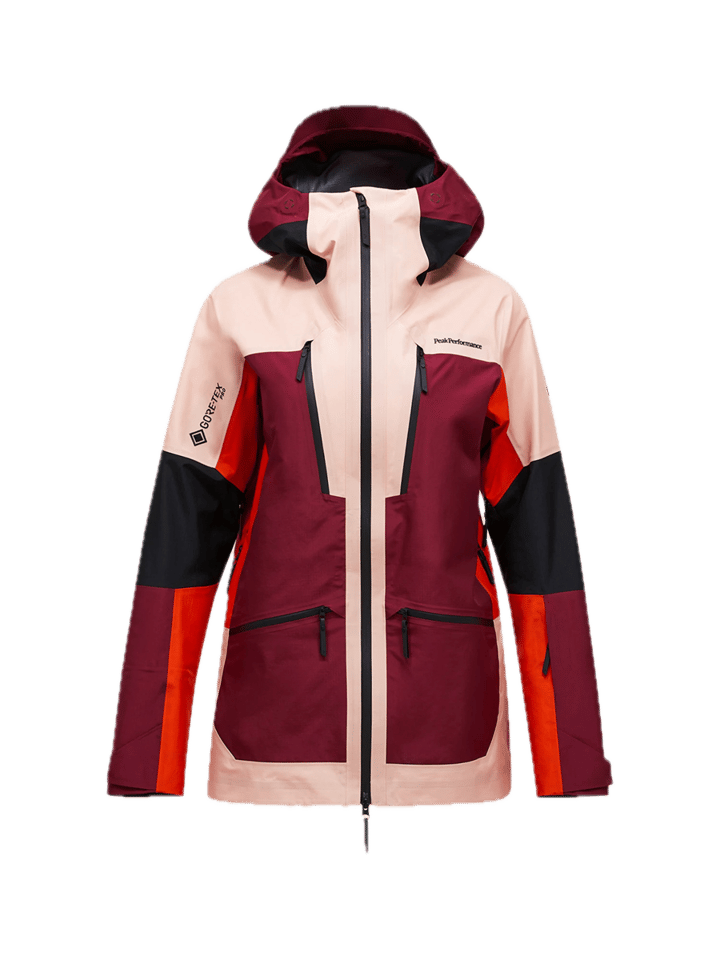 Peak Performance W Vertical Gore-Tex Pro Jacket Peach Fuzz/vertical Zenith/ Peak Performance