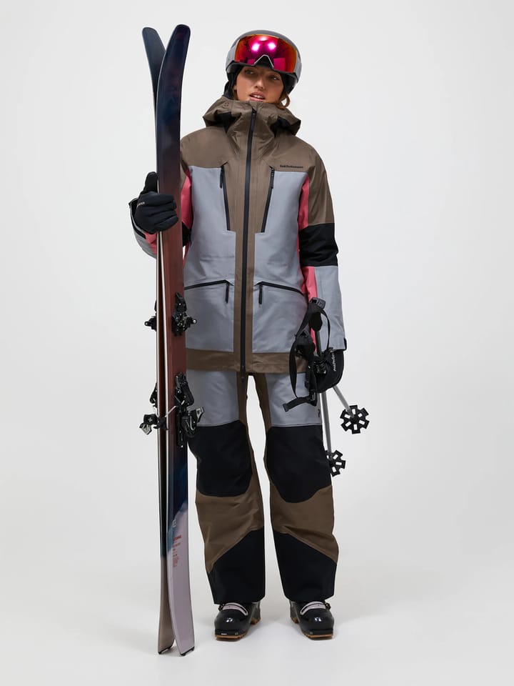 Peak Performance W Vertical Gore-Tex Pro Jacket Terrain Tan-lt Peak Performance