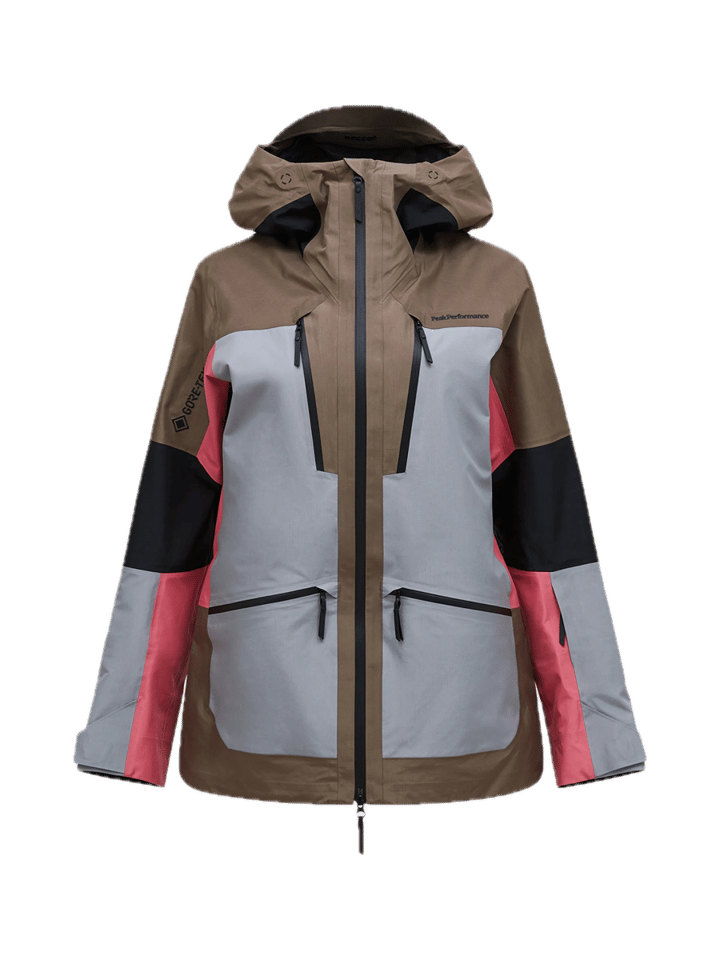 Peak Performance W Vertical Gore-Tex Pro Jacket Terrain Tan-lt Peak Performance