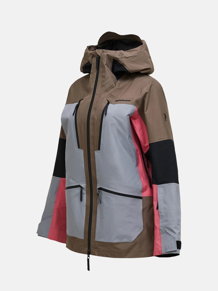 Peak Performance W Vertical Gore-Tex Pro Jacket Terrain Tan-lt Peak Performance
