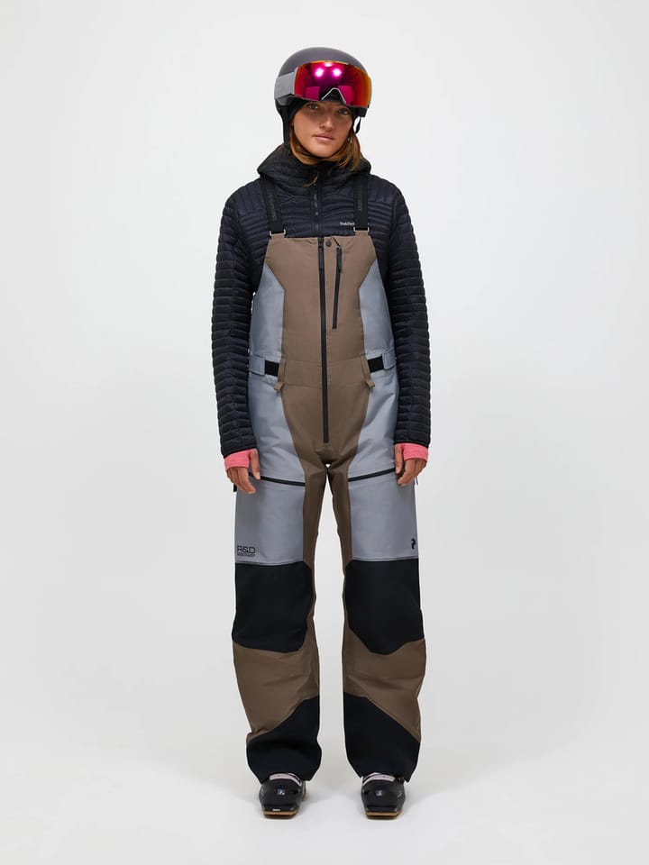 Peak Performance W Vertical Gore-Tex Pro Bib Terrain Tan/lt Grey/ Peak Performance