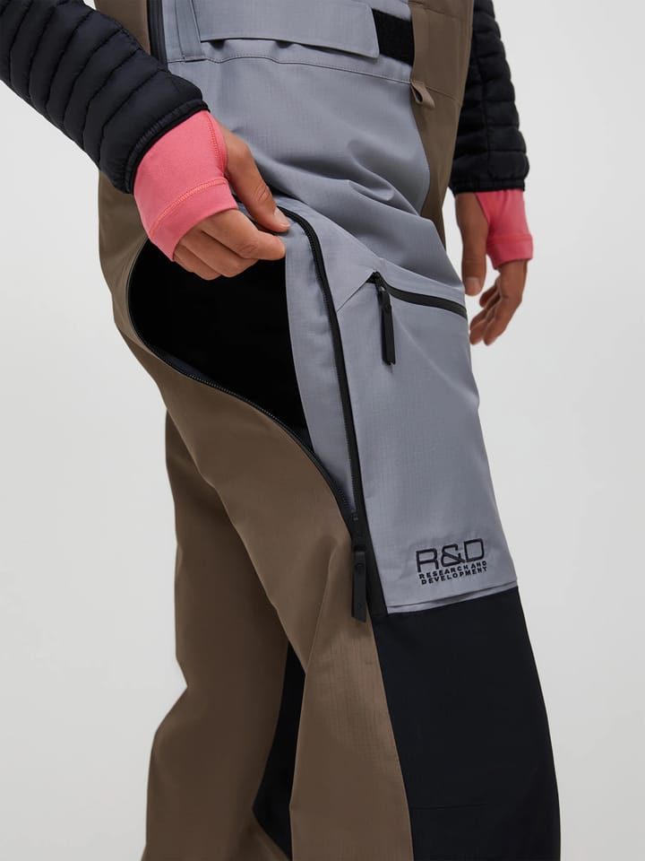 Peak Performance W Vertical Gore-Tex Pro Bib Terrain Tan/lt Grey/ Peak Performance