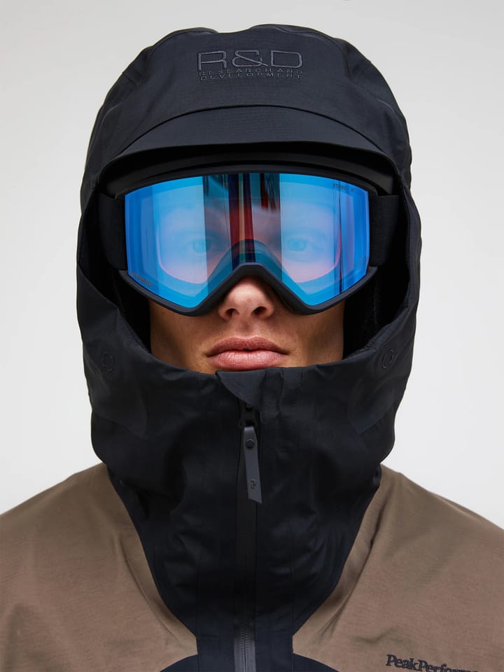 Peak Performance M Vertical Gore-Tex Pro Jacket Offblack/terrain Tan/ Peak Performance