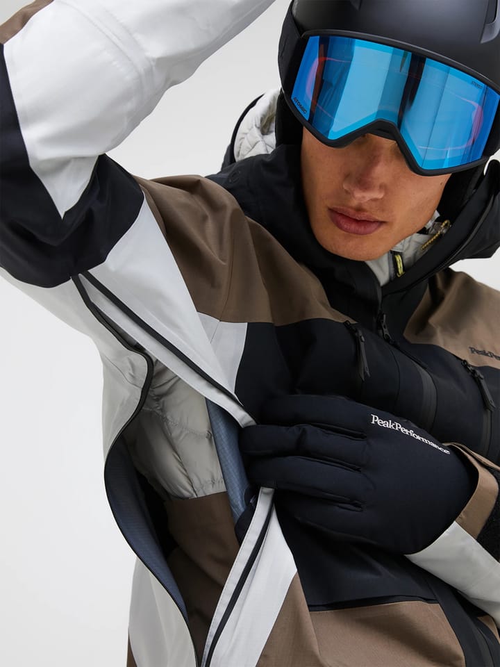 Peak Performance M Vertical Gore-Tex Pro Jacket Offblack/terrain Tan/ Peak Performance