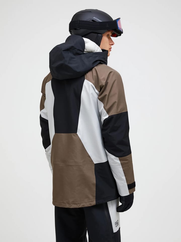 Peak Performance M Vertical Gore-Tex Pro Jacket Offblack/terrain Tan/ Peak Performance