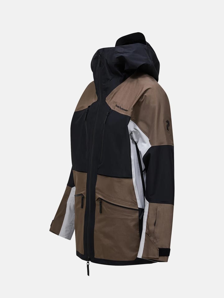 Peak Performance M Vertical Gore-Tex Pro Jacket Offblack/terrain Tan/ Peak Performance
